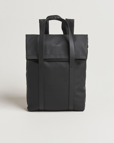 RAINS 2 Way Tote Backpack Black – Noir