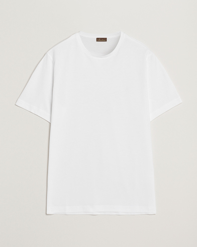 Stenströms Supima Cotton T-Shirt White – Blanc
