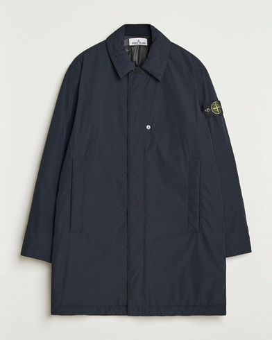 Stone Island Micro Twill Primaloft Padded Coat Navy – Bleu