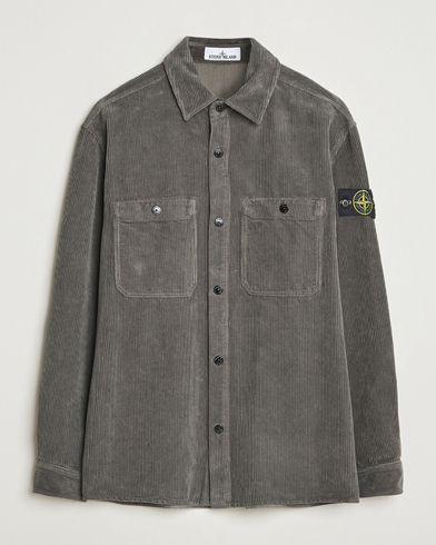 Stone Island Nylon Metal Zip Overshirt Grey - Acheter Stone Island
