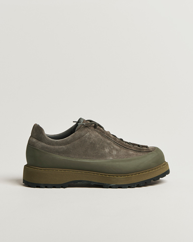 Stone Island Low Top Suede Sneakers Military Green – Vert