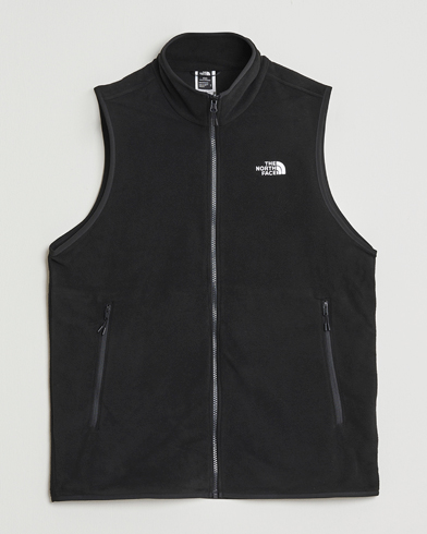 The North Face Glacier Fleece Vest Black - Taille: M - Coloeur: Noir