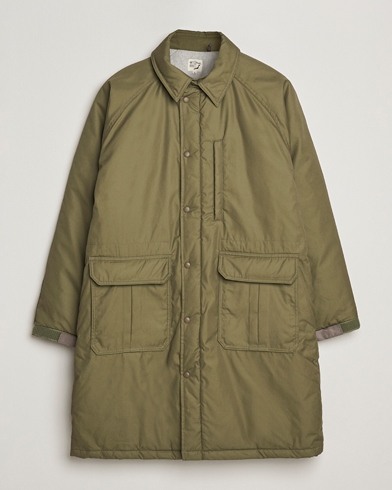 orSlow Padded Active Coat Army Green – Vert