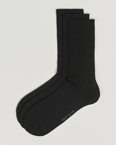 CDLP 3-Pack Tennis Socks Black – Noir