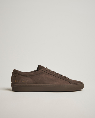 Common Projects Original Achilles Nubuck Sneaker Moka – Marron