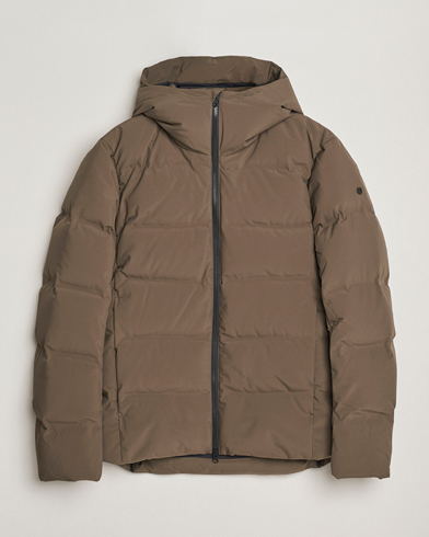 Scandinavian Edition Torrent II Hooded Puffer Jacket Major Brown – Marron