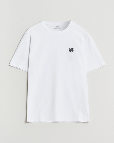 Maison Kitsuné Grey Fox Head T-Shirt White – Blanc