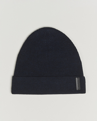 Tiger of Sweden Caldu Wool Beanie Light Ink – Bleu