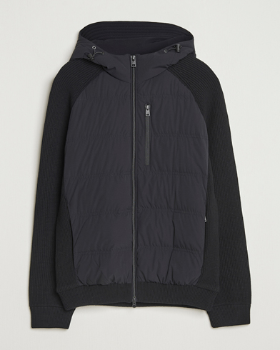 Woolrich Matt Stretch Hybrid Jacket Black – Noir