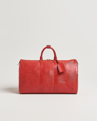 Louis Vuitton Pre-Owned Keepall 45 Epi Leather Red – Rouge