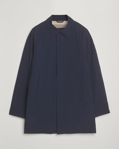 Morris Grant Car Coat Navy – Bleu
