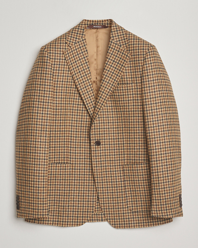 Morris Wool Sport Check Jacket Brown – Marron