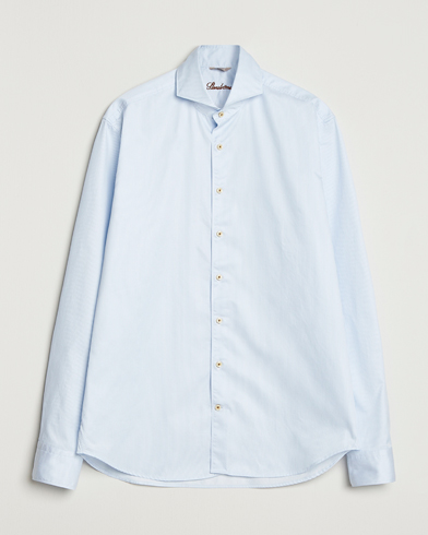 Stenströms Regular Fit Pinstriped Casual Shirt Light Blue – Bleu