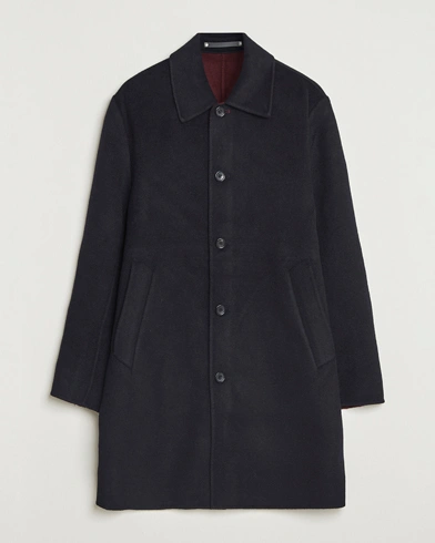 PS Paul Smith Wool Coat Dark Blue – Bleu