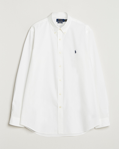 Polo Ralph Lauren Custom Fit Stretch Poplin Shirt White – Blanc
