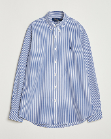 Polo Ralph Lauren Custom Fit Stretch Poplin Shirt Bengal Stripe – Bleu
