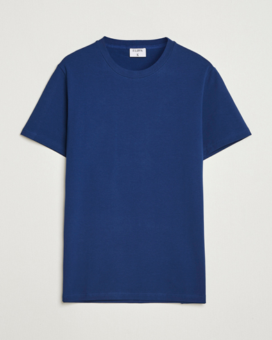 Filippa K Soft Lycra T-Shirt Royal Navy – Bleu