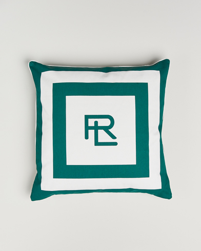 Ralph Lauren Home Holton Throw Pillow Green/White – Blanc