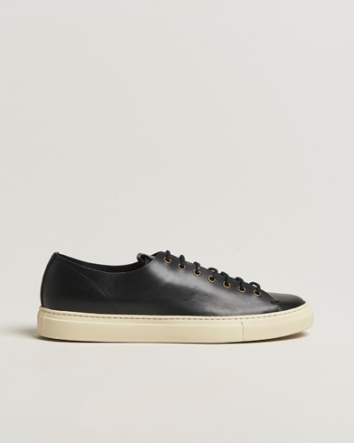 Buttero Tanino Leather Sneaker Black – Noir