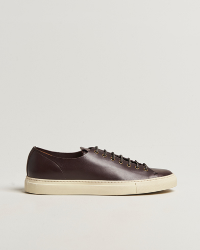 Buttero Tanino Leather Sneaker Dark Brown – Marron