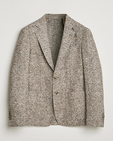 Gant Wool Checked Blazer Seed Melange – Gris