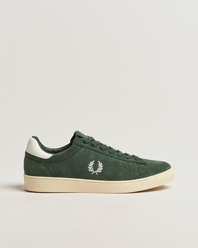 Fred Perry Spencer Suede Sneaker Court Green – Vert