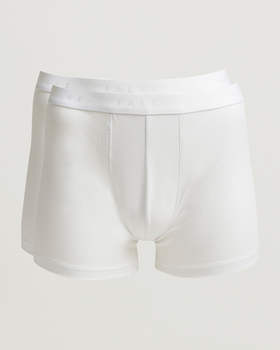Falke 2-Pack Cotton Boxer Briefs White – Blanc