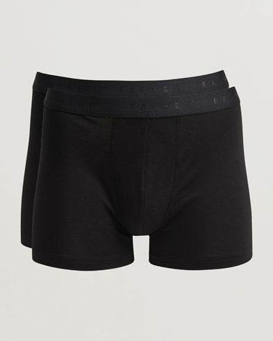 Falke 2-Pack Cotton Boxer Briefs Black – Noir