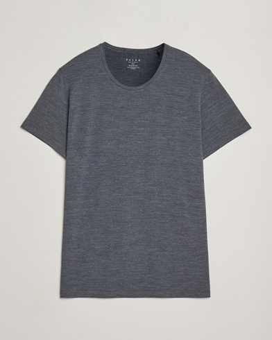 Falke Clima Wool Crew Neck T-Shirt Dark Grey Heather – Gris