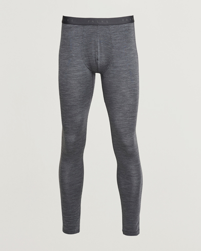 Falke Clima Wool Long Tights Dark Grey Heather – Gris