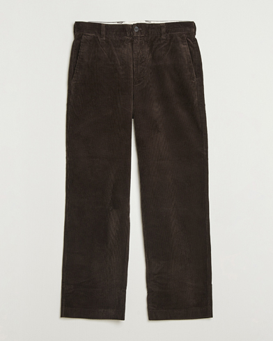 NN07 Paw Relaxed Fit Corduroy Trousers Demitasse Brown – Marron