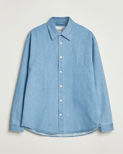 NN07 Casper Denim Overshirt Blue – Bleu