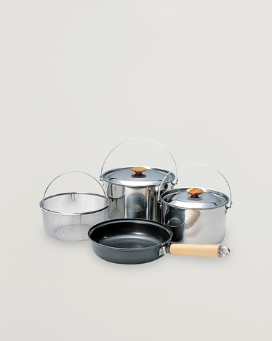 Snow Peak Field Cooker Pro. 3 Set – Argent