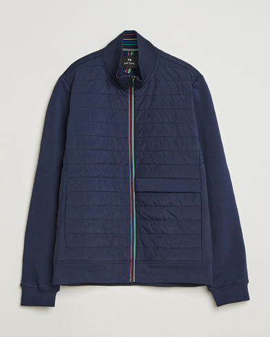 PS Paul Smith Mixed Media Jacket Navy – Bleu