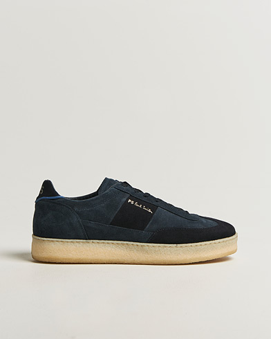 PS Paul Smith Dover Suede Crepe Sole Sneaker Navy – Bleu