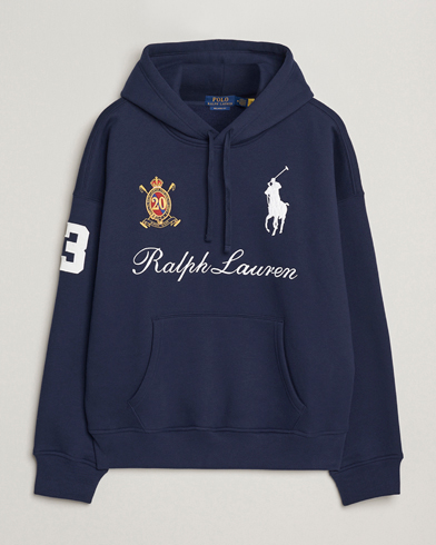 Polo Ralph Lauren Big Pony Hoodie Cruise Navy – Bleu