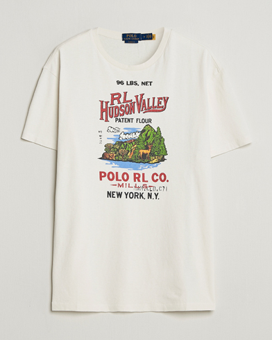 Polo Ralph Lauren Printed T-Shirt Nevis – Blanc