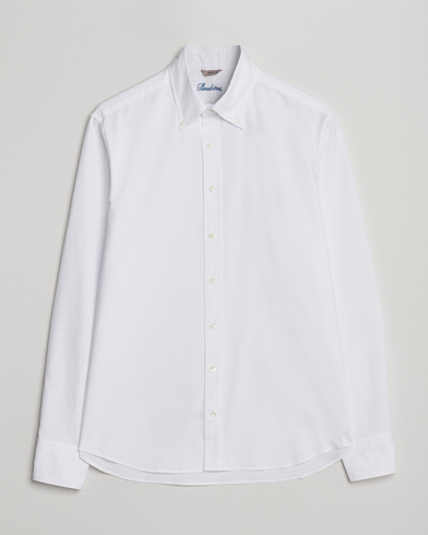 Stenströms Regular Fit Oxford Shirt White – Blanc