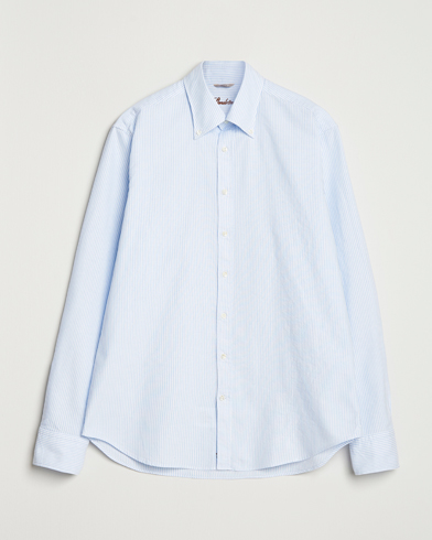 Stenströms Regular Fit Oxford Shirt Blue/White – Bleu