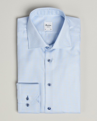 Stenströms Regular Fit Contrast Shirt Light Blue – Bleu
