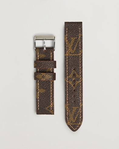 Care with Carl Watch Strap Re-made Louis Vuitton Monogram – Marron