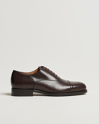 Oscar Jacobson Oxford Shoes Dark Mud Brown – Marron