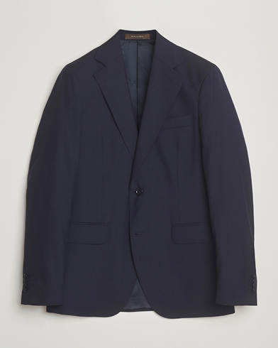 Oscar Jacobson Ego Wool Blazer Blue – Bleu
