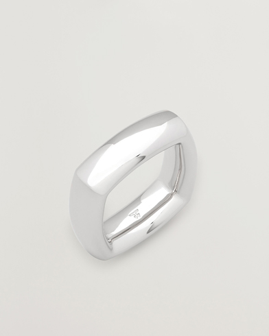 Tom Wood Frame Ring Silver – Argent