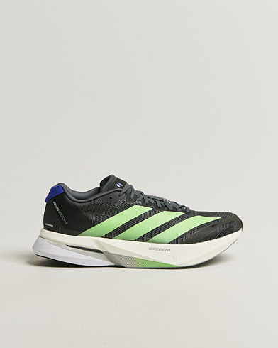 adidas Performance Adizero Boston 13 Black/Lime – Vert