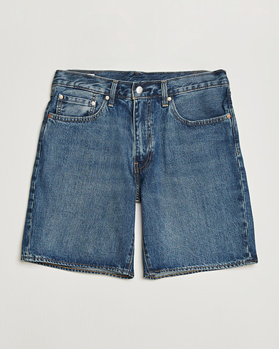 Levi's 468 Loose Denim Shorts Picnic And Friends – Bleu