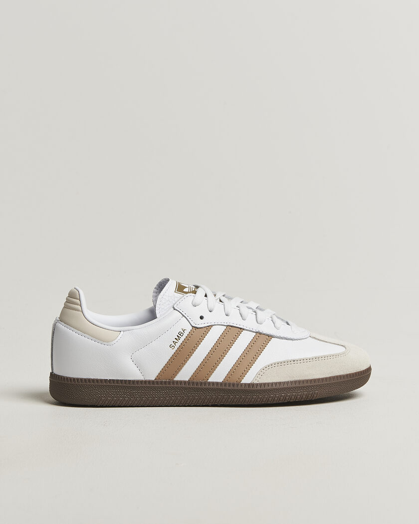 adidas Originals Samba OG Sneaker White/Brown – Blanc