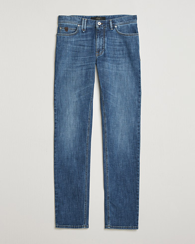 Brioni 5-Pocket Denim Medium Blue Wash – Bleu