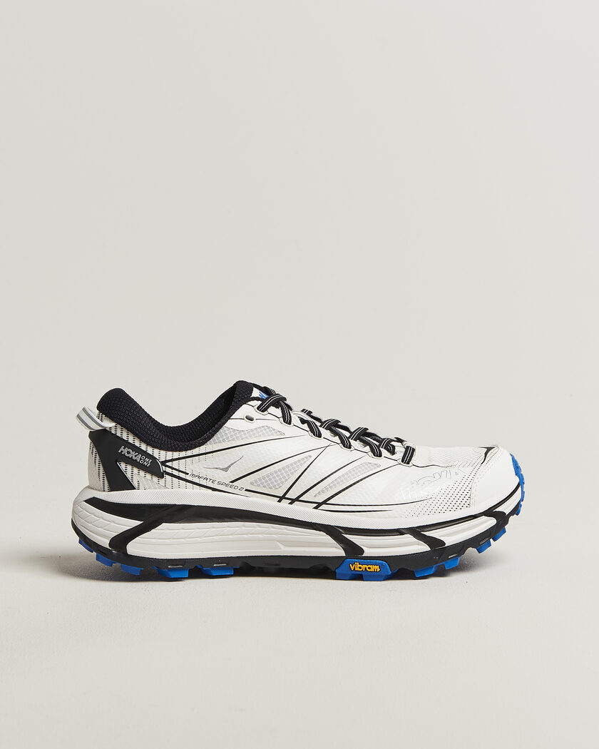 Hoka Mafate Speed 2 White/Cobalt Blue – Blanc