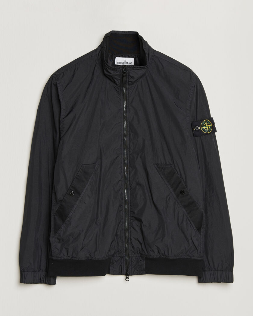 Stone Island Crinkle Reps Short Jacket Black – Noir